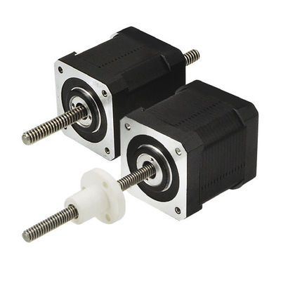 Купить 42LHS серии 320N Сила 2 фазы Nema17 Нет Captive&External Nut Гибридные линейные шаговые моторы Линейные аккуваторы online manufacture