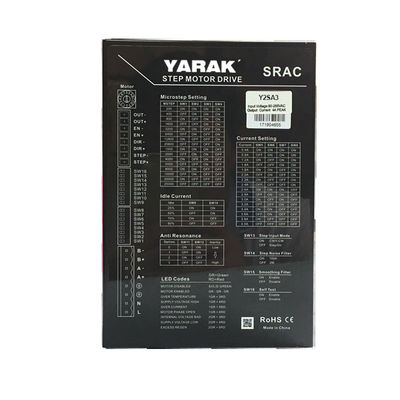 Y2SA3 8.0A Высоковольтный шаговой двигатель 2 фазы с сигнализацией 70-150VAC