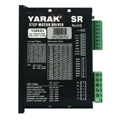 Y2SED3 7.8A постоянный шаговой привод 2-фазный с выходом сигнализации 24 - 75VDC